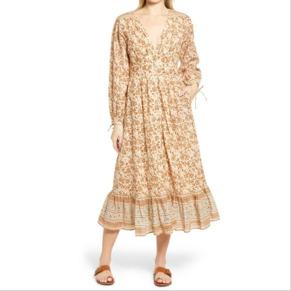 Cleobella Valentin Tamil Block Print Dress - Picture 3 of 16